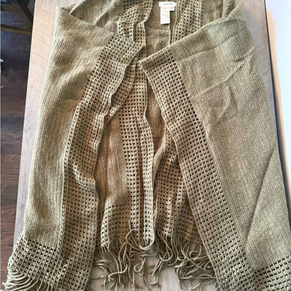 Max Studio Knit Accessory Sweater